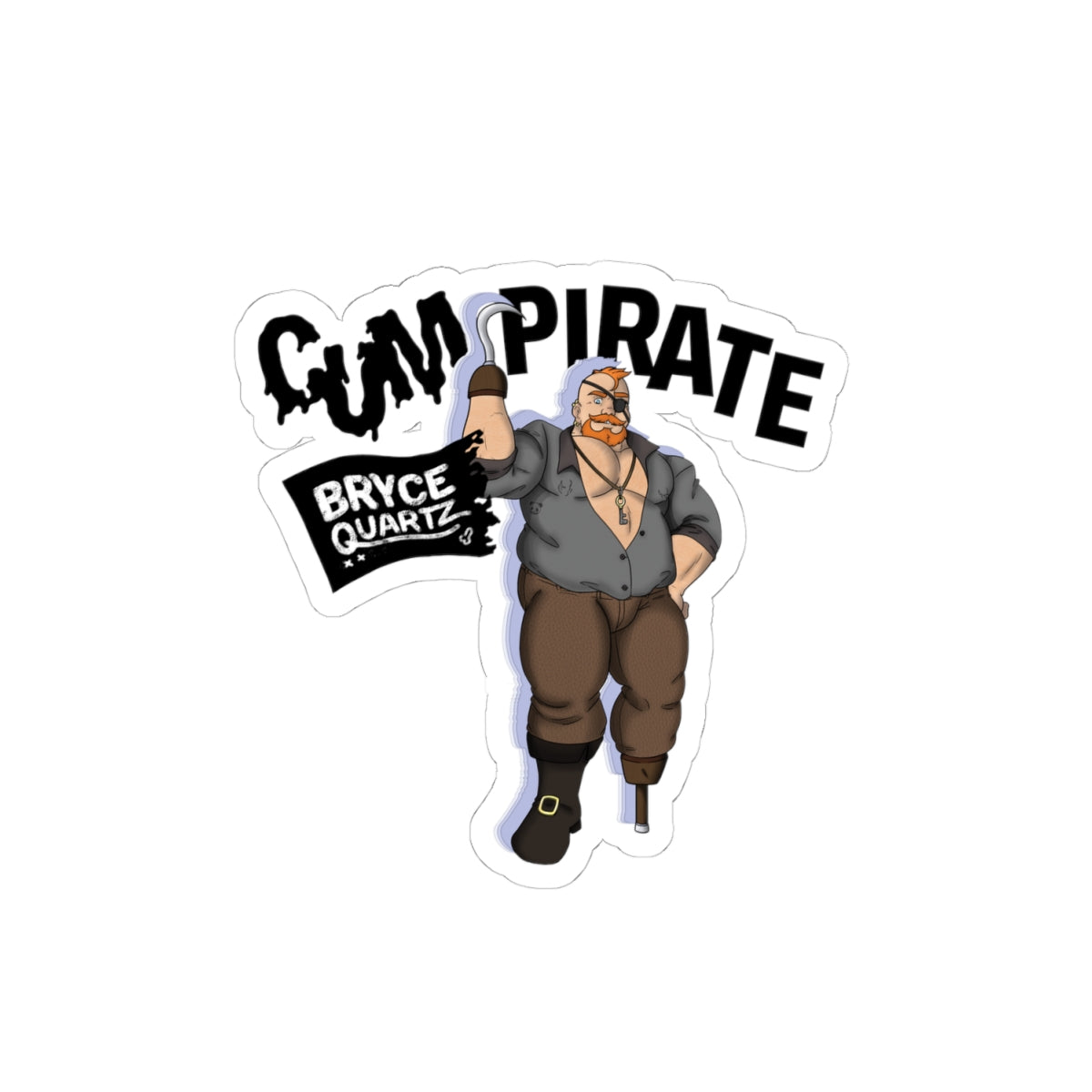 Alt-Cum Pirate Sticker