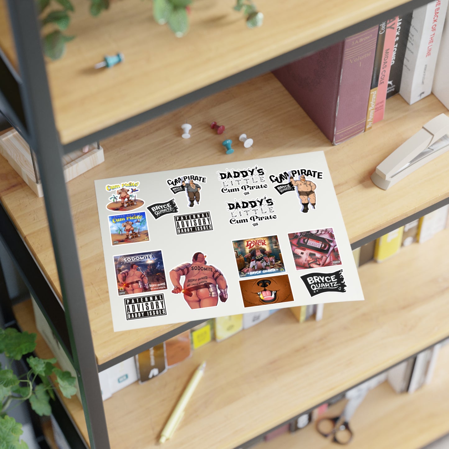 Bryce Quartz Sticker Set