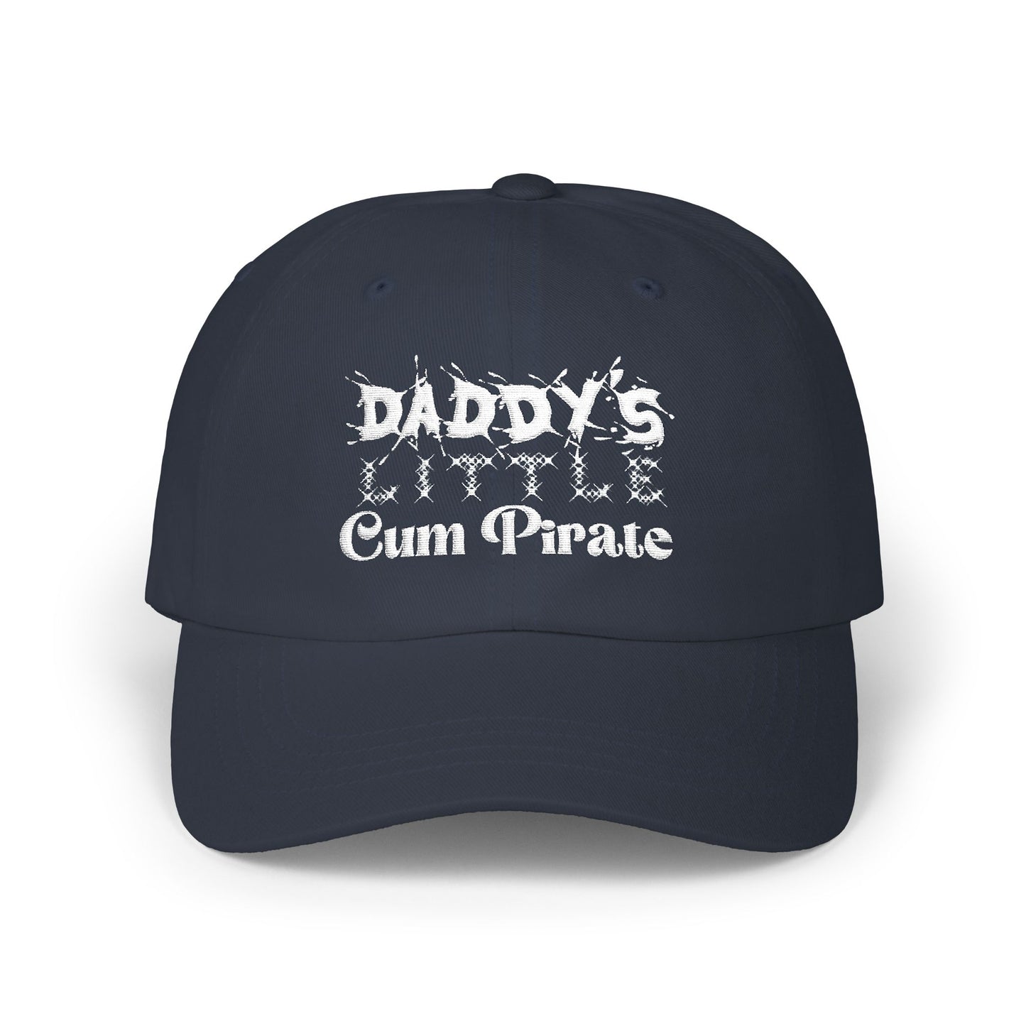 Dad's Lil Cum Pirate Cap (Embroidered)