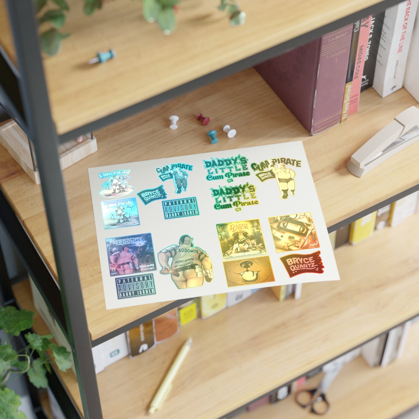 Bryce Quartz Sticker Set