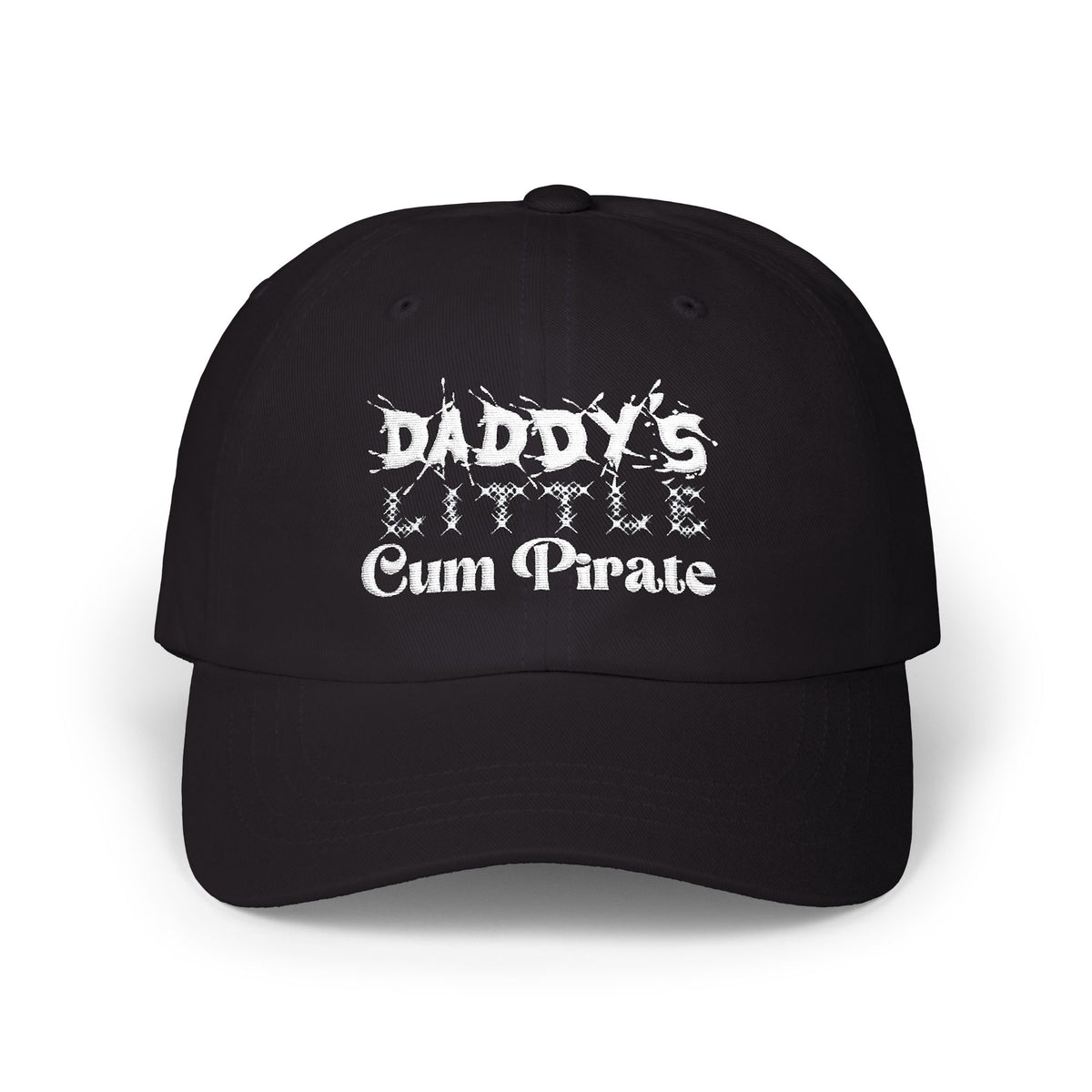 Dad's Lil Cum Pirate Cap (Embroidered)