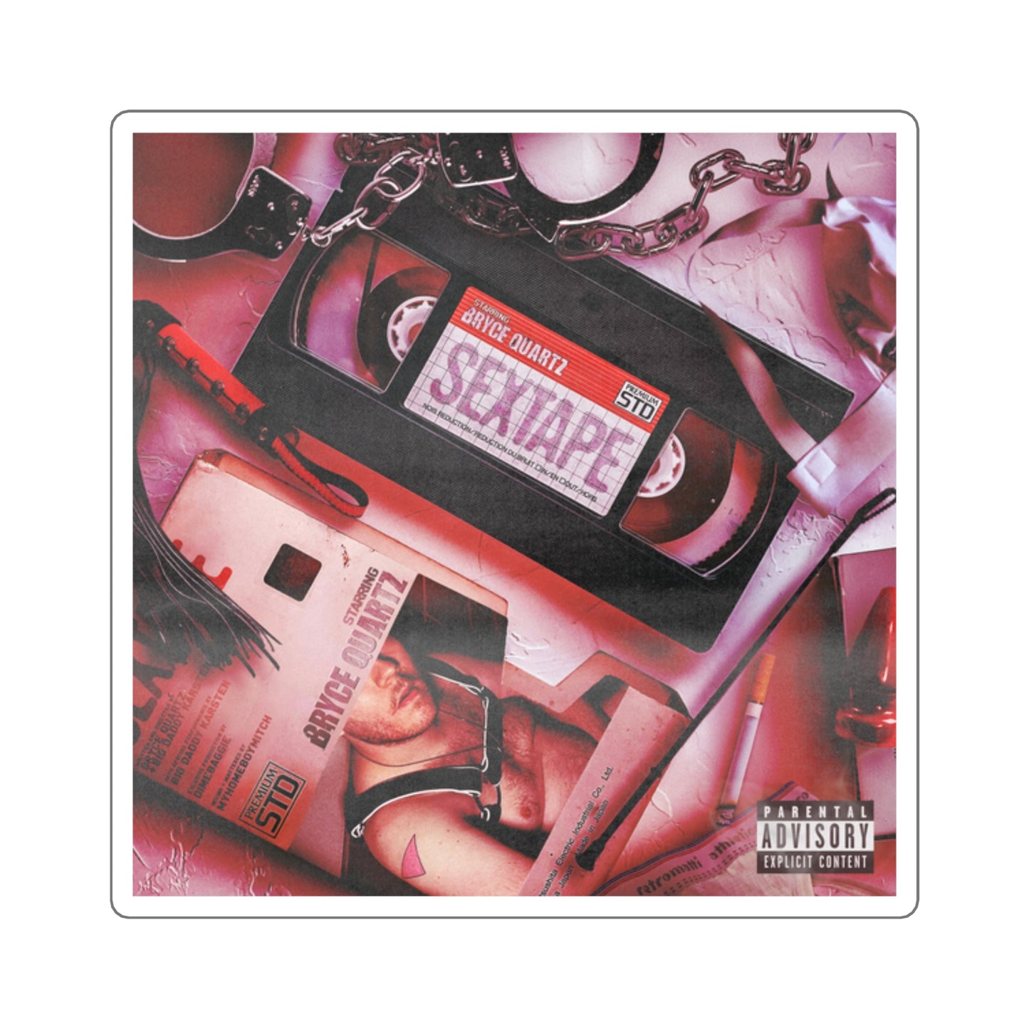 The Sextape Cover Art Sticker