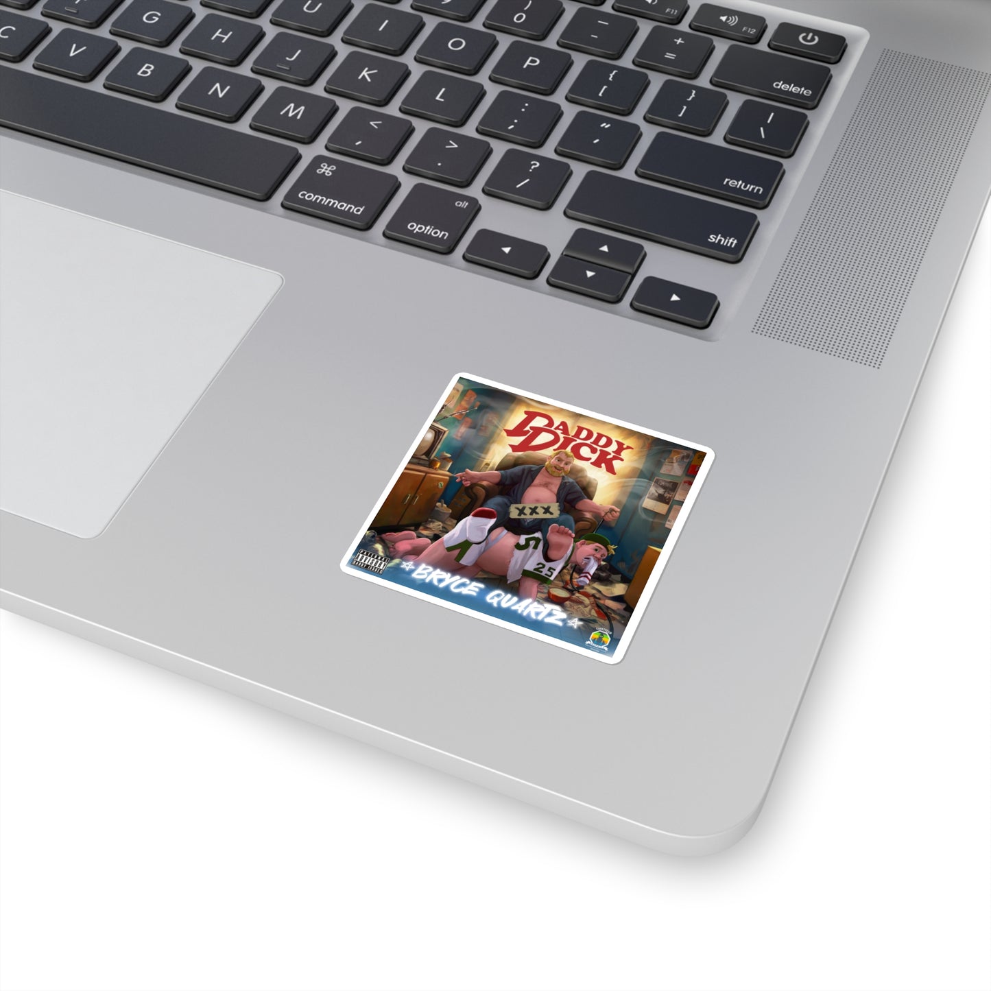 Daddy Dick Cover Art Sticker