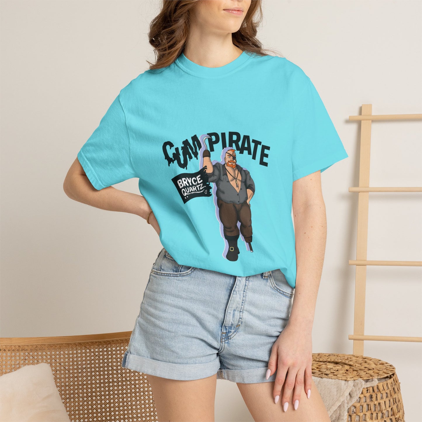 Alt-Cum Pirate Graphic T-Shirt