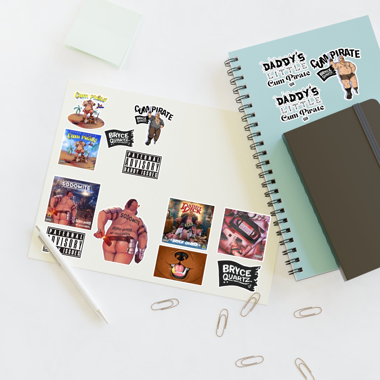 Bryce Quartz Sticker Set